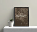 I Am Abundant – Affirmation Poster